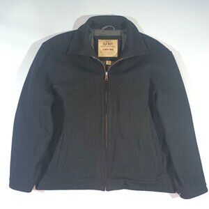 Old Navy Black Classic Wool Peacoat Full Zip Mens Size XXL